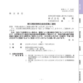 第55期　定時株主総会招集ご通知 AirLibro（電子ブック）サムネイル