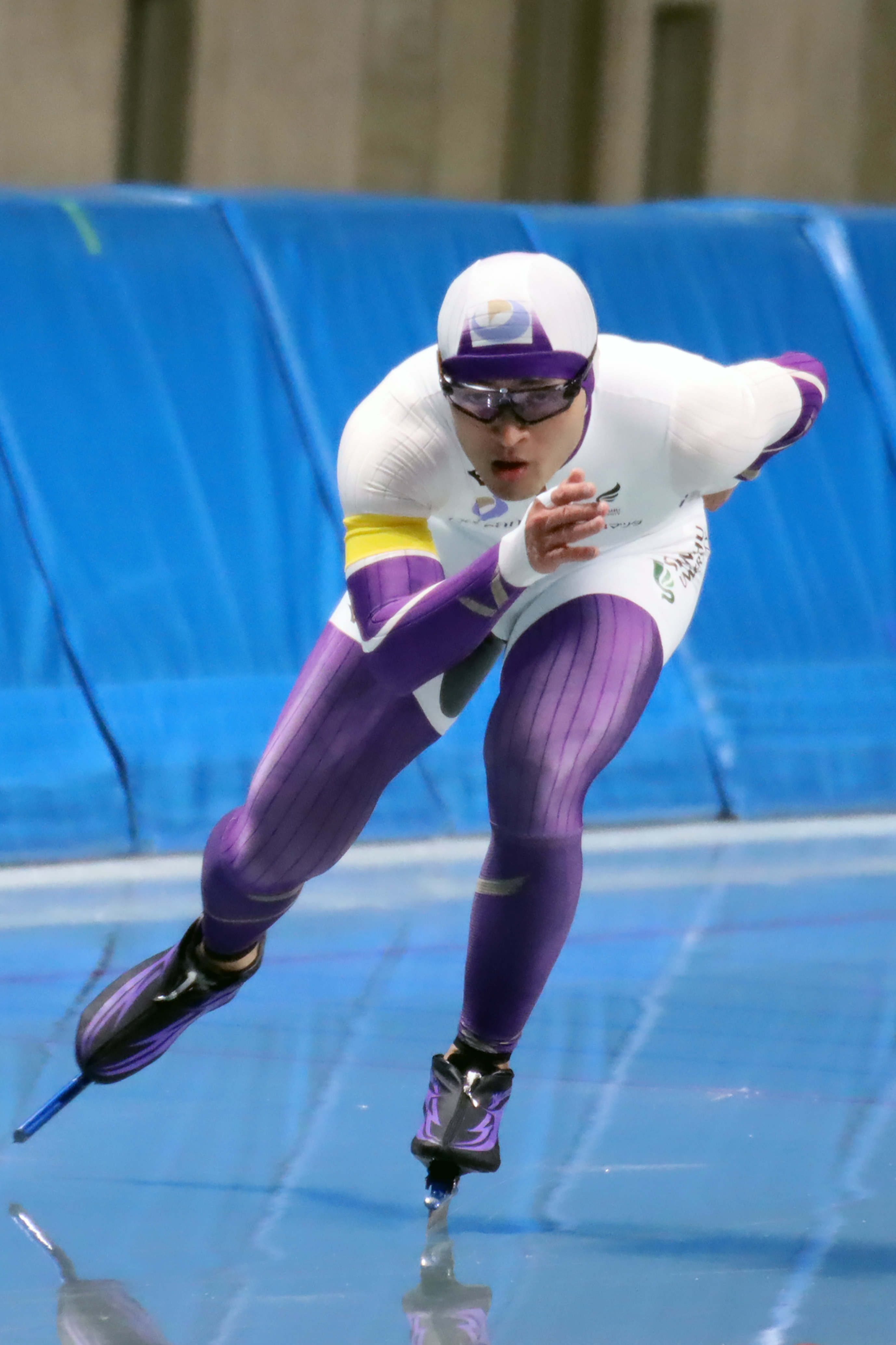 男子1000ｍに出場した山中選手