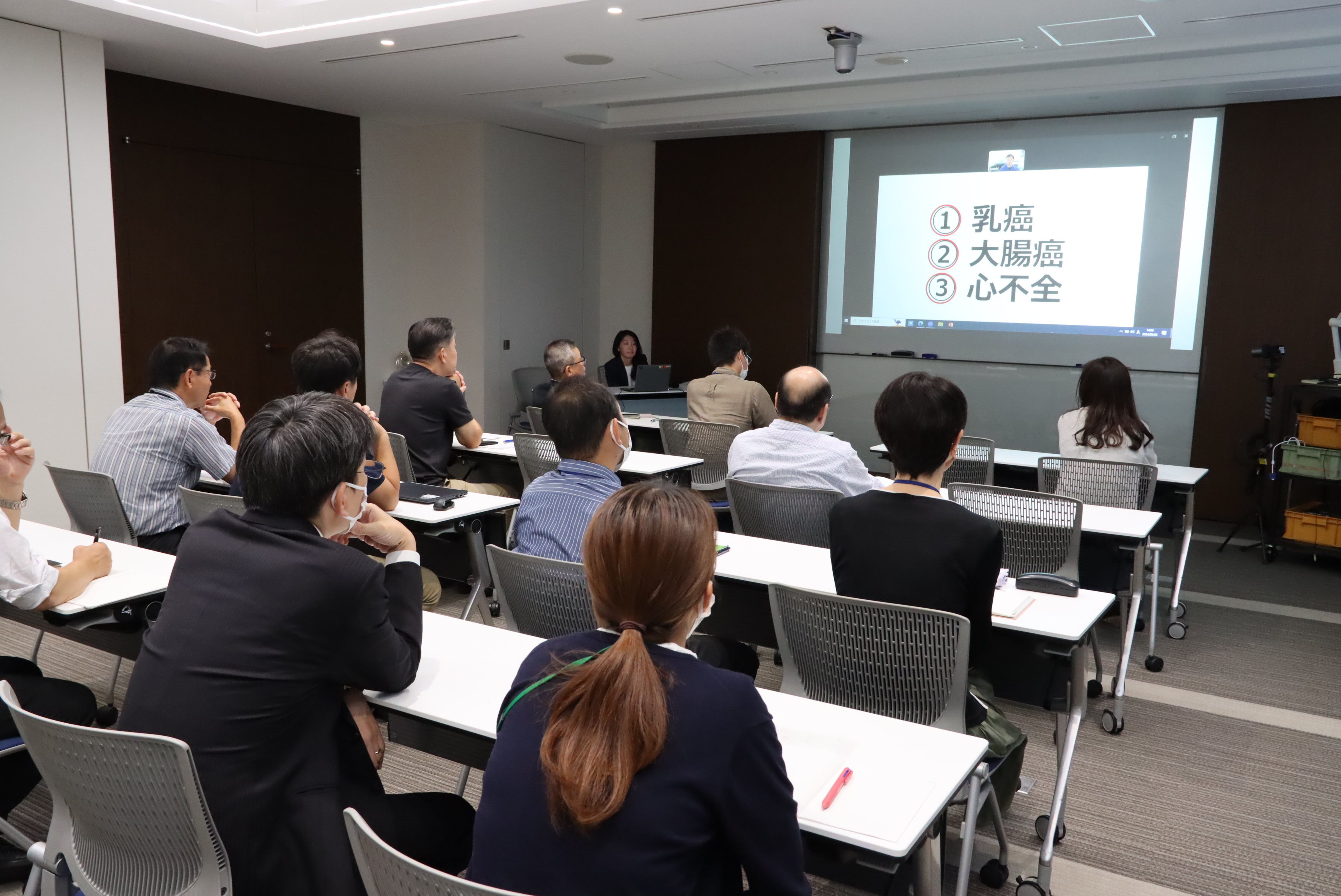 健康セミナーの写真